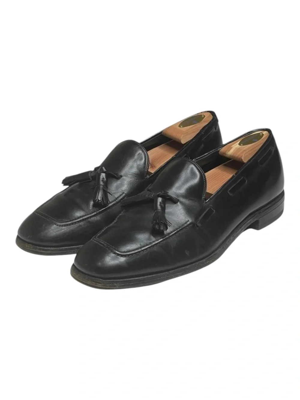 Johnston & Murphy 𖤐 Aristocraft Hartley Tassel Dress Shoes 𖤐 Black Leather 11